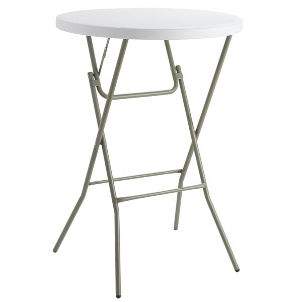 32" Round Cocktail Table for event rental