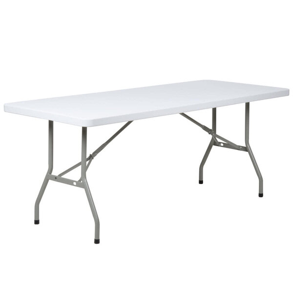 6' Rectangular Banquet Table for event rental