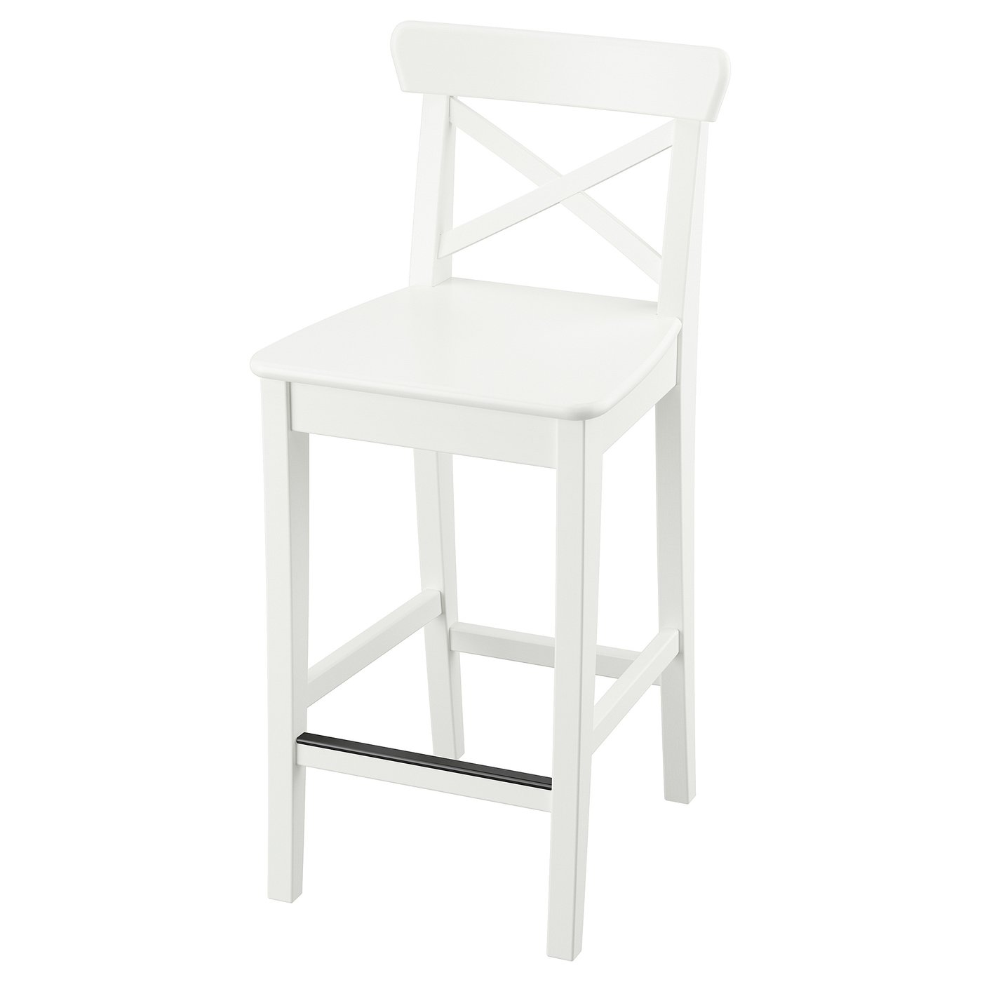 ROSENTORP Bar Stool with Backrest for event rental